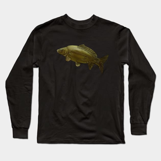 Carp Long Sleeve T-Shirt by Sandarmi